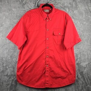 Beretta Shirt Men XL Red Shooting Right Hand Shoulder Pad Trap Skeet Ventilated